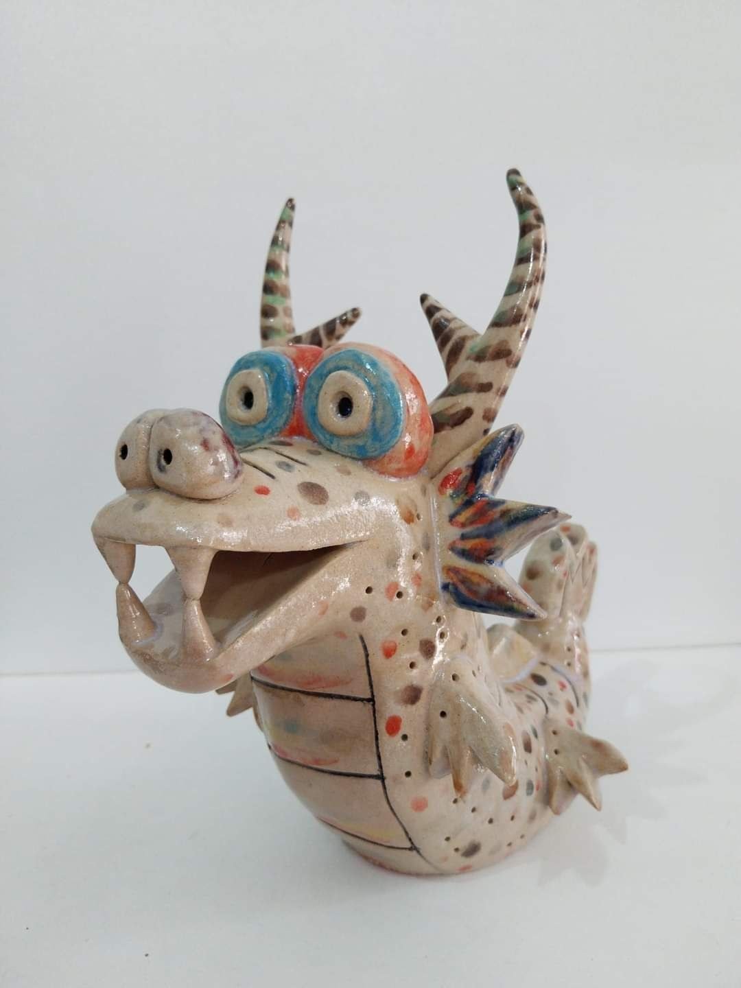 曾博笙的動物陶藝作品
